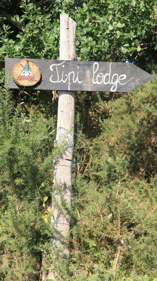 Tipi Lodge Dans La Foret Mimizan Esterno foto