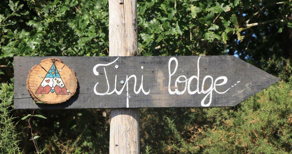 Tipi Lodge Dans La Foret Mimizan Esterno foto