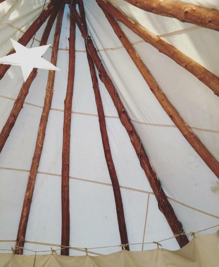 Tipi Lodge Dans La Foret Mimizan Esterno foto