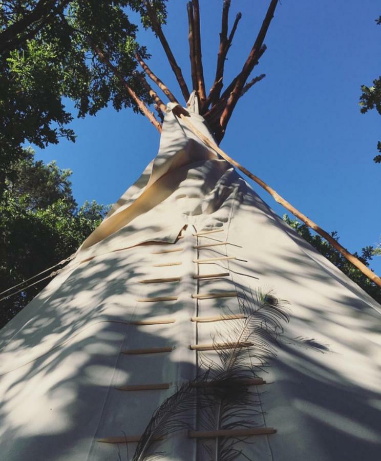 Tipi Lodge Dans La Foret Mimizan Esterno foto