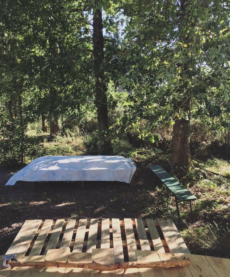 Tipi Lodge Dans La Foret Mimizan Esterno foto